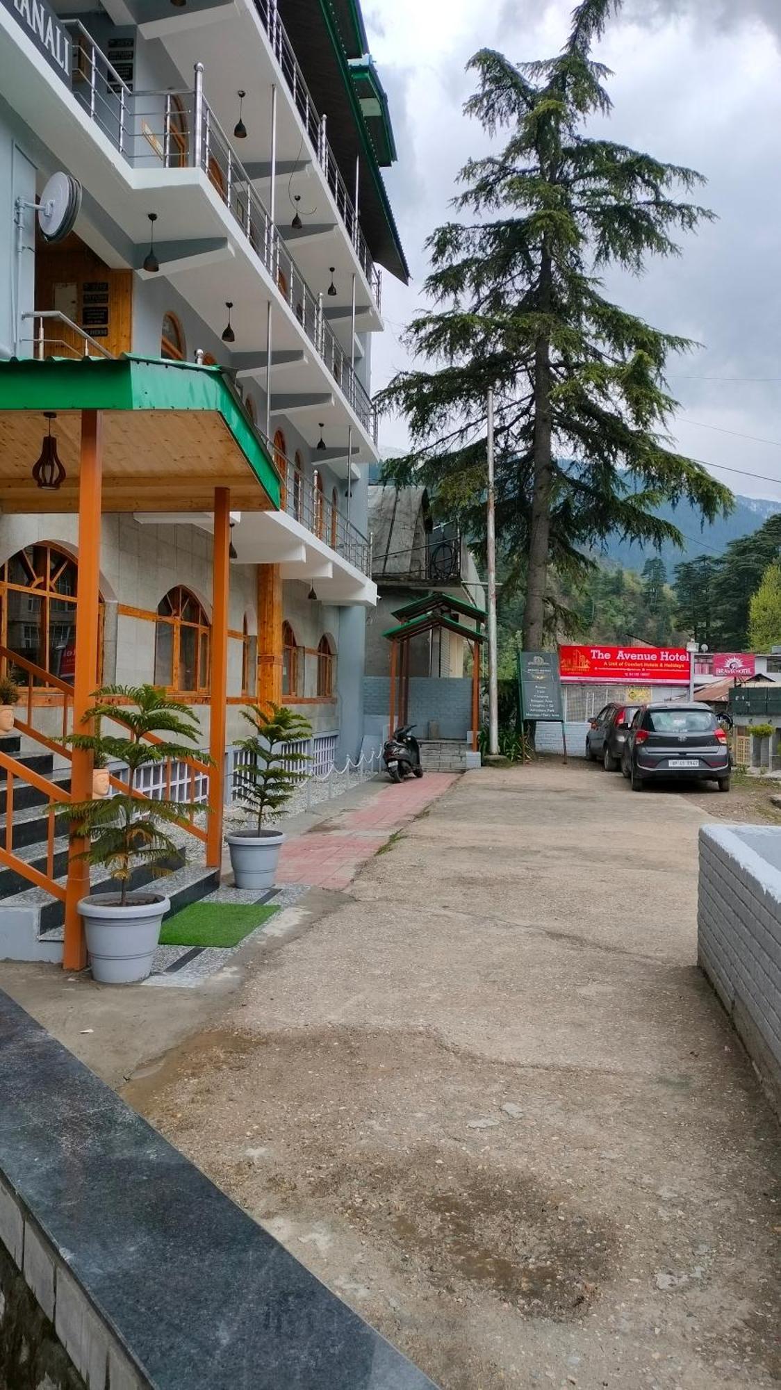 The Avenue Hotel , Manali A River Side Hotel Экстерьер фото