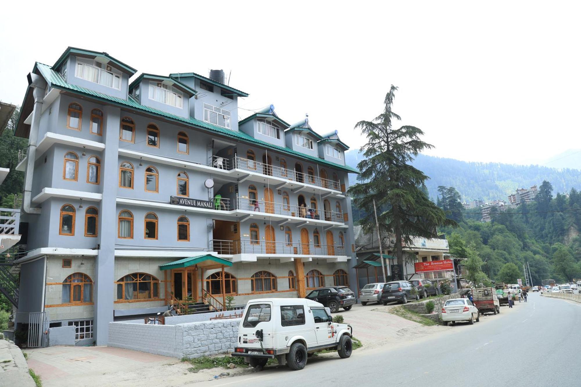 The Avenue Hotel , Manali A River Side Hotel Экстерьер фото